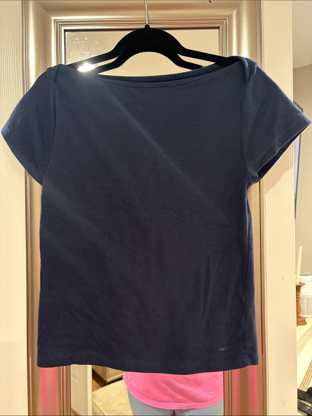 Old Navy Navy Short Sleeve Women's Tee